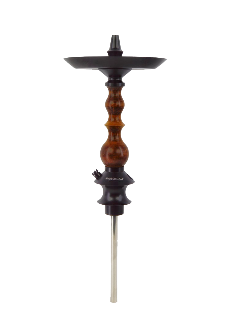 regal-mini-queen-shisha-braun-holz-edelstahl image 1
