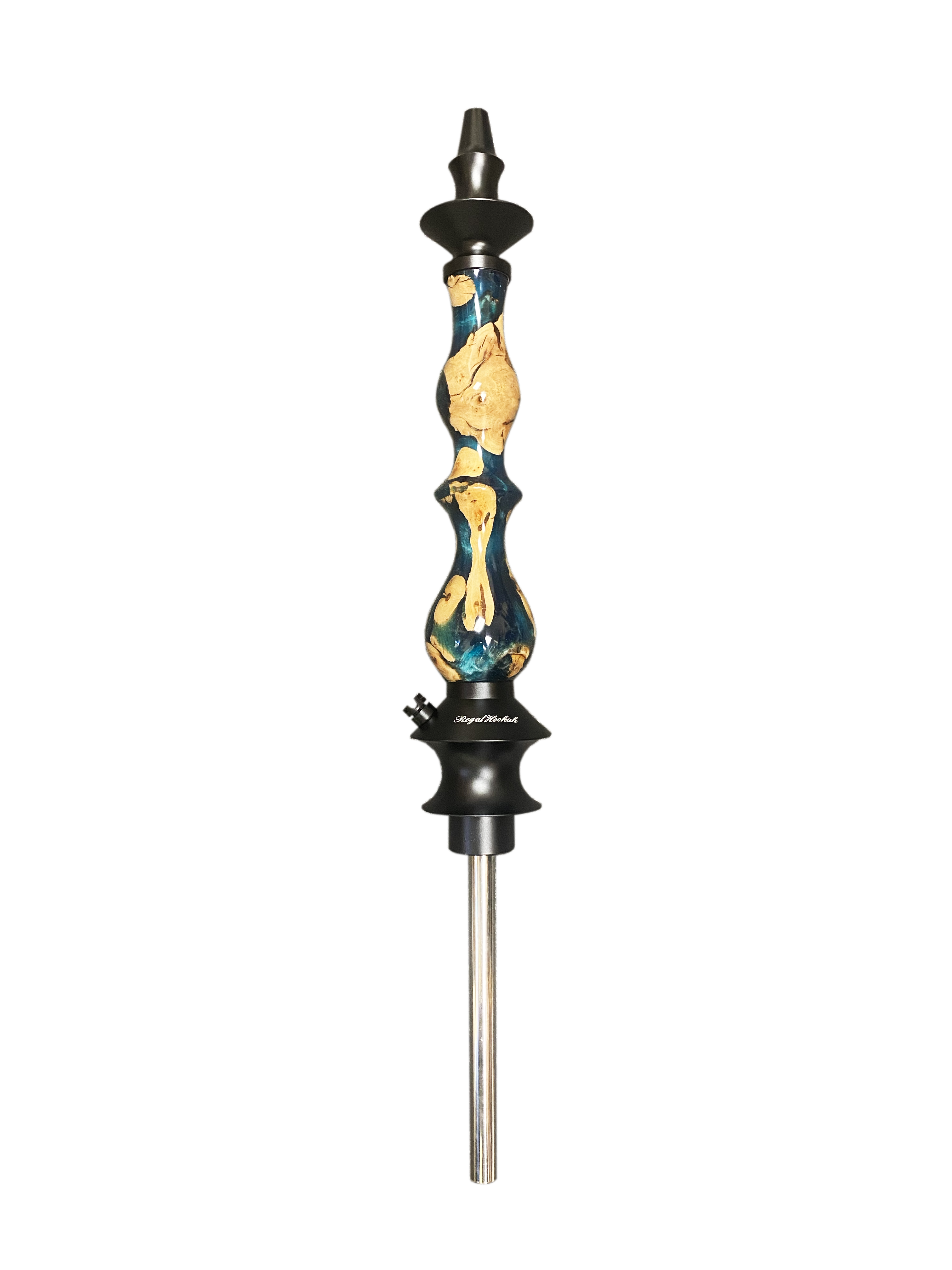 regal-queen-burl-winewood-emerald-green-shisha-mit-bowl-set image 1