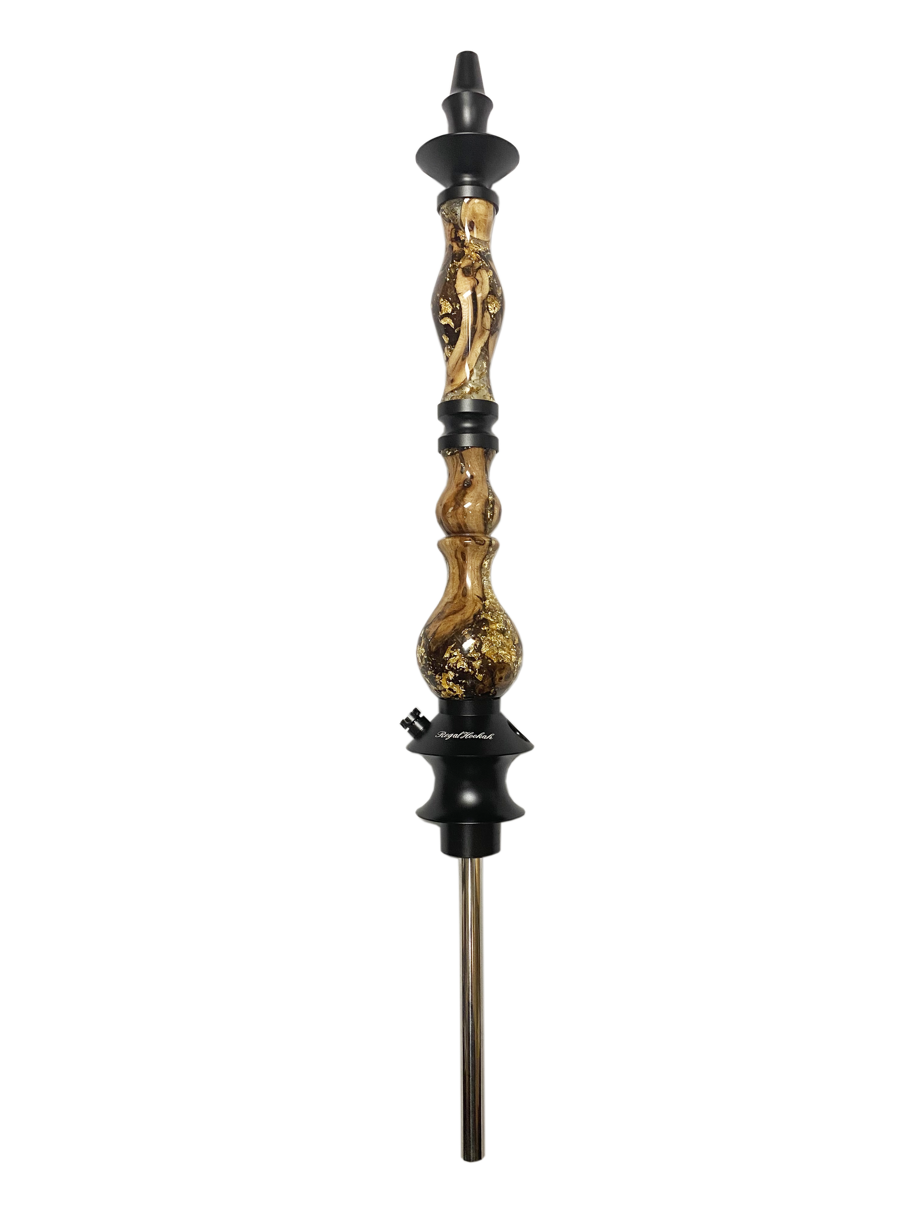 regal-king-winewood-gold-flake-shisha-holz-weinrot-gold image 1