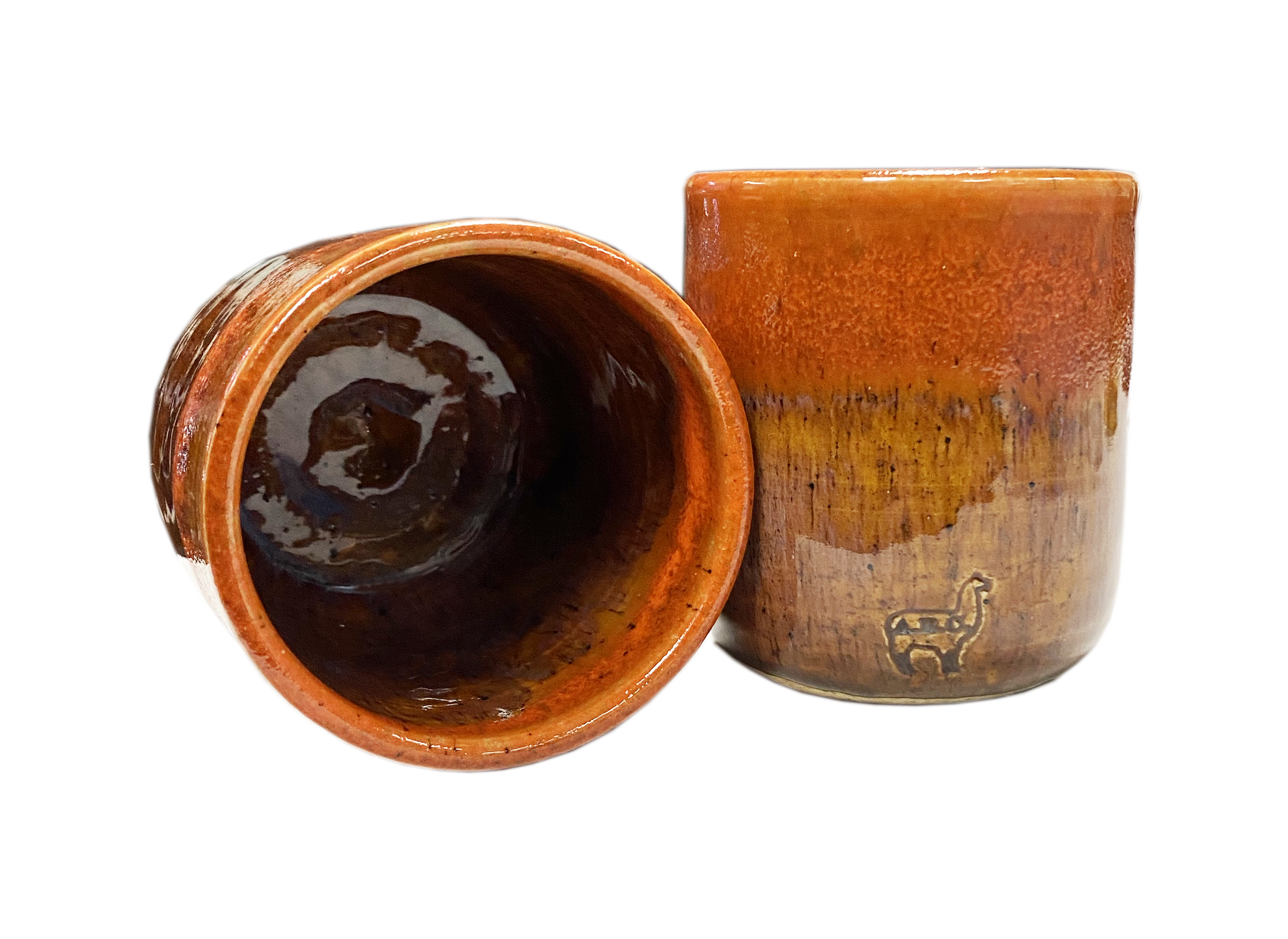 alpaca-ceramic-ware-small-cup-tasse-handgemacht image 1
