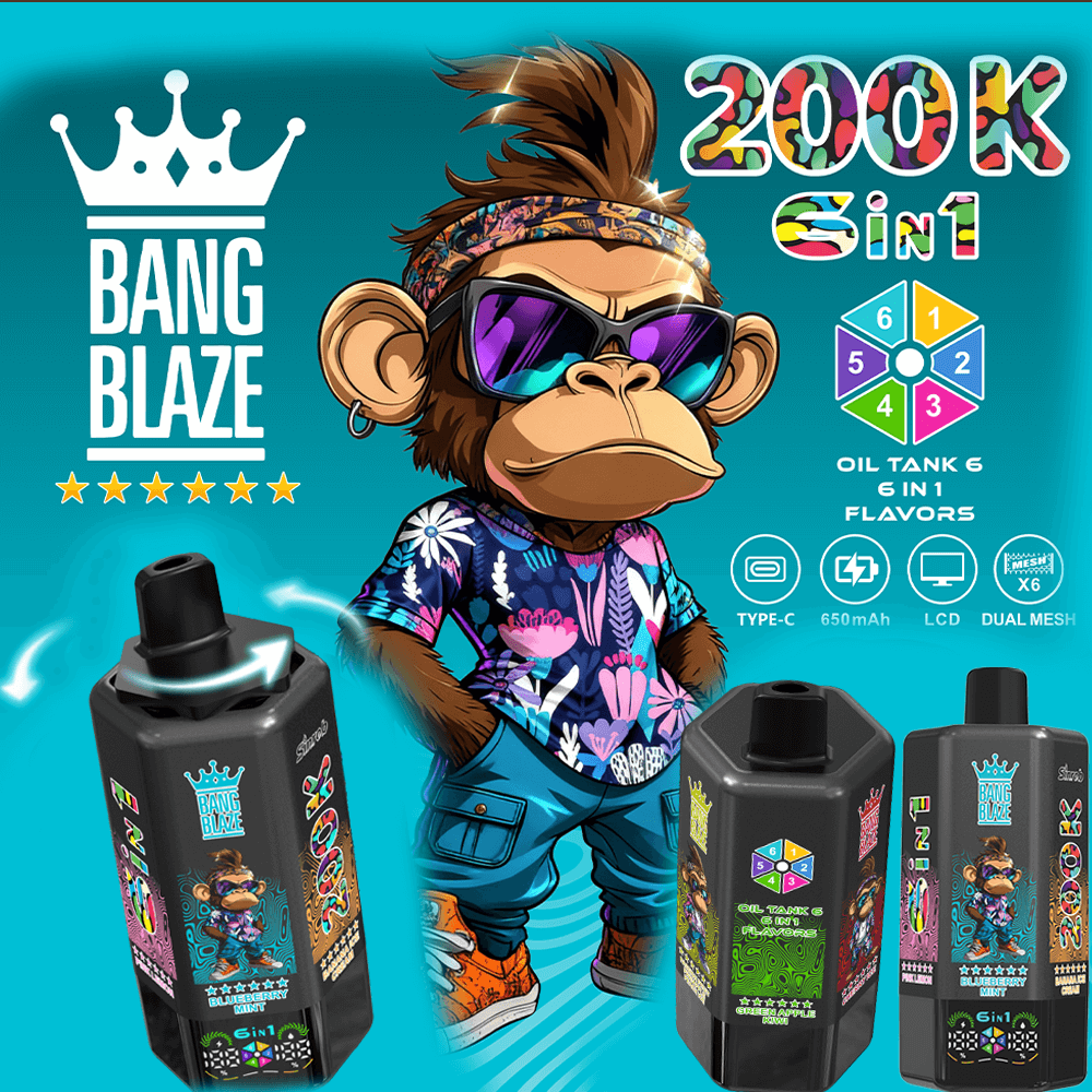 bang-blaze-200k-einweg-vape-6-in-1-200-000-puffs image 5
