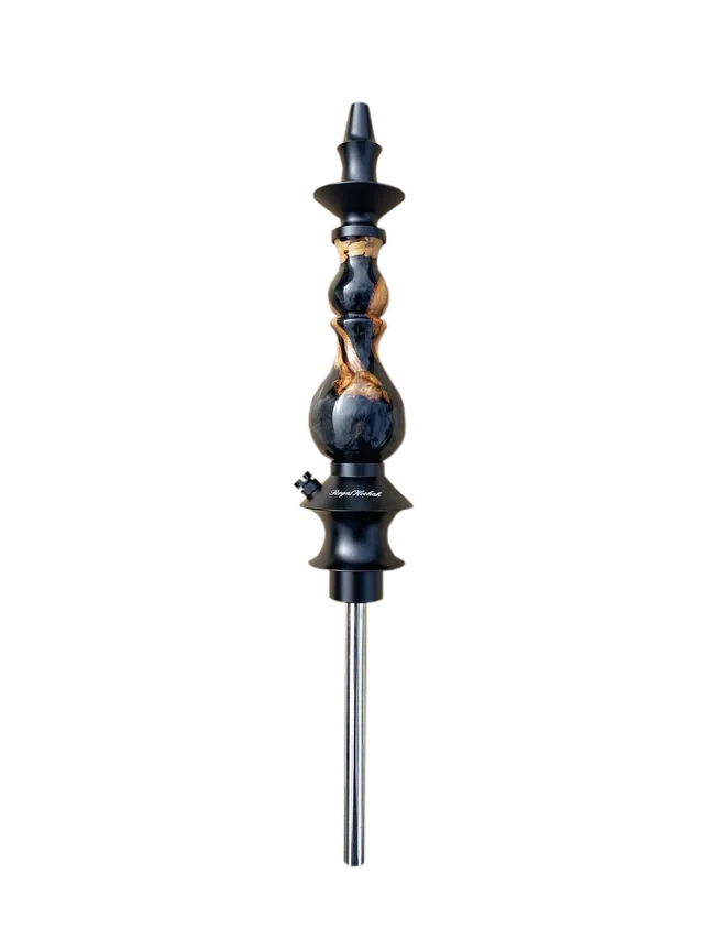 regal-bishop-black-winewood-epoxy-shisha-edelstahl image 1