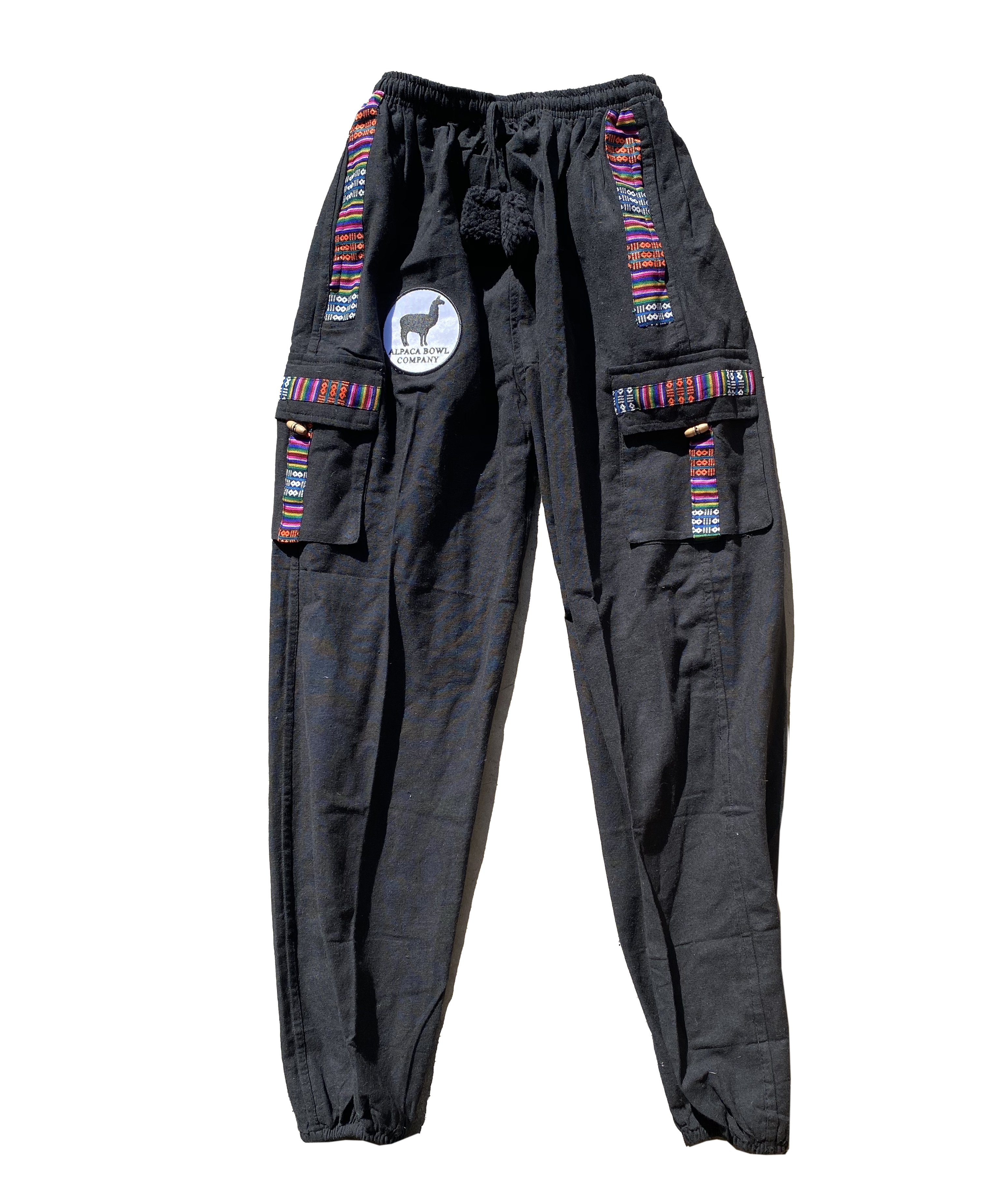 alpaca-jogger-set-schwarz-hose-t-shirt-unisex image 2