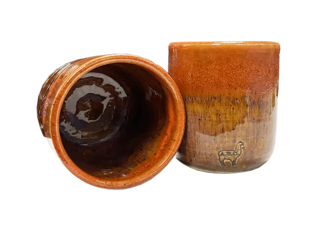 alpaca-ceramic-ware-small-cup-tasse-handgemacht image 1