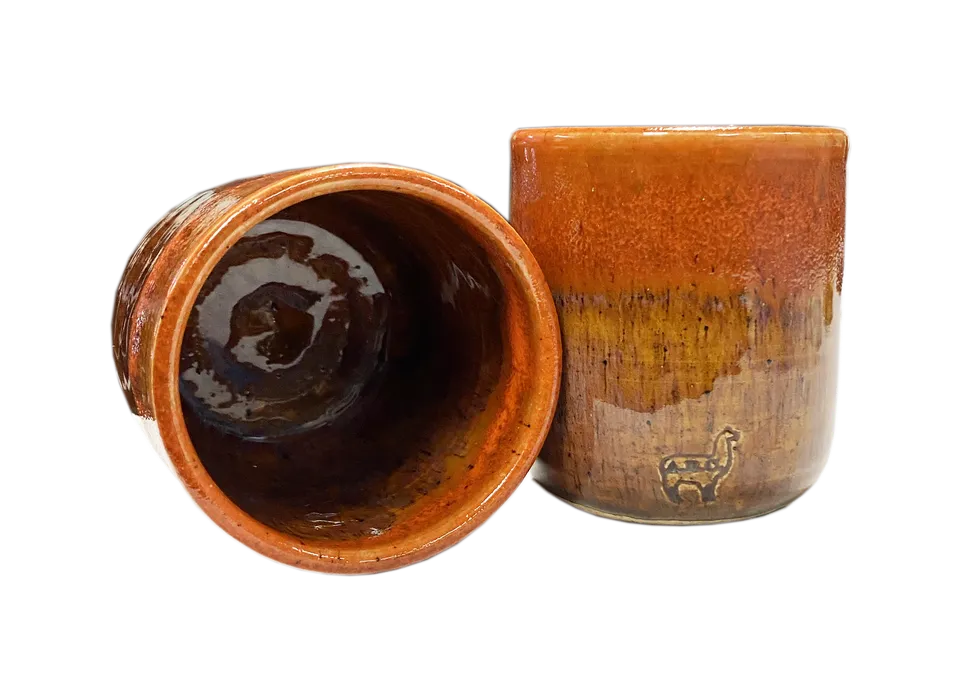 alpaca-ceramic-ware-small-cup-tasse-handgemacht image 1