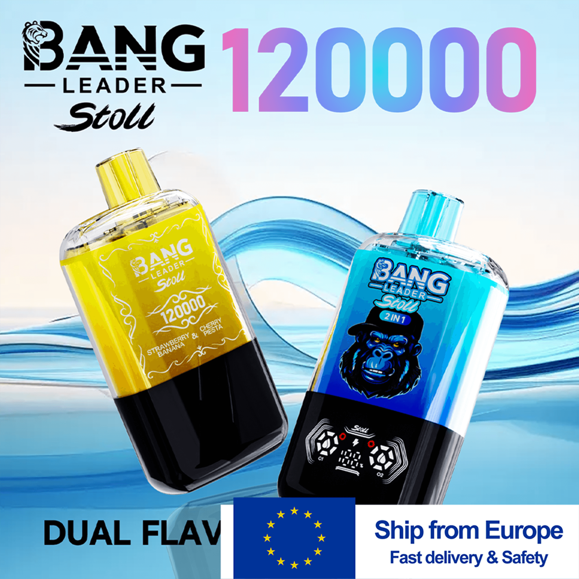 bang-leader-120k-dual-flavour-einweg-vape-120-000-z-ge-2-in-1 image 1