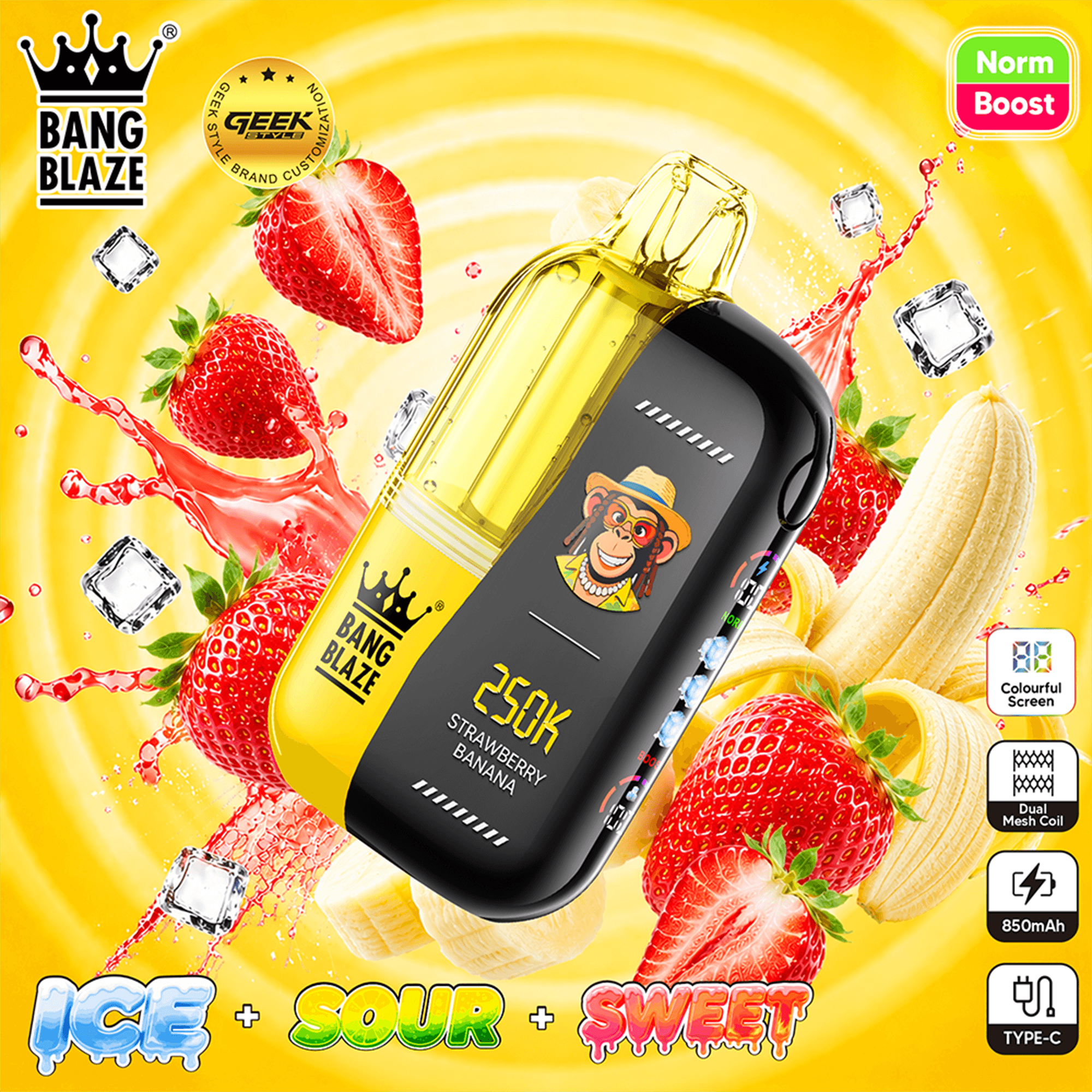 bang-blaze-250k-einweg-vape-23ml-dual-chamber-airflow image 7