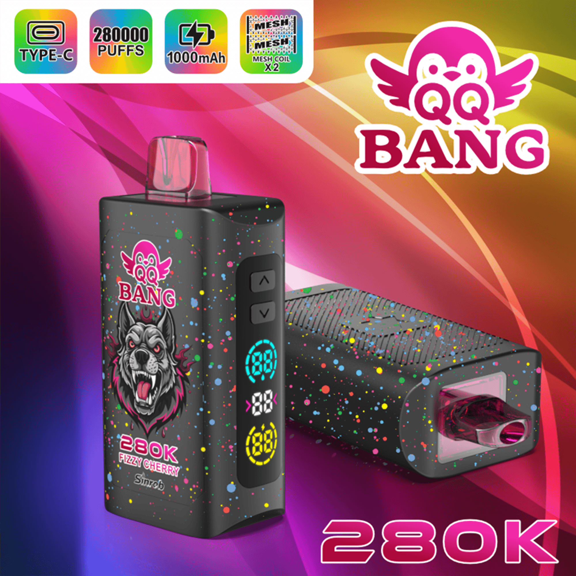 bang-qq-bang-280k-einweg-vape-pure-flavor-type-c image 4