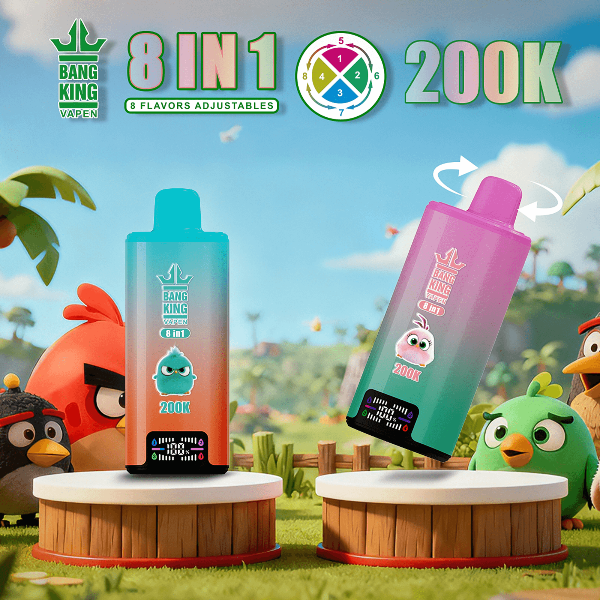 bang-king-200k-8-in-1-einweg-vape-200-000-z-ge image 1