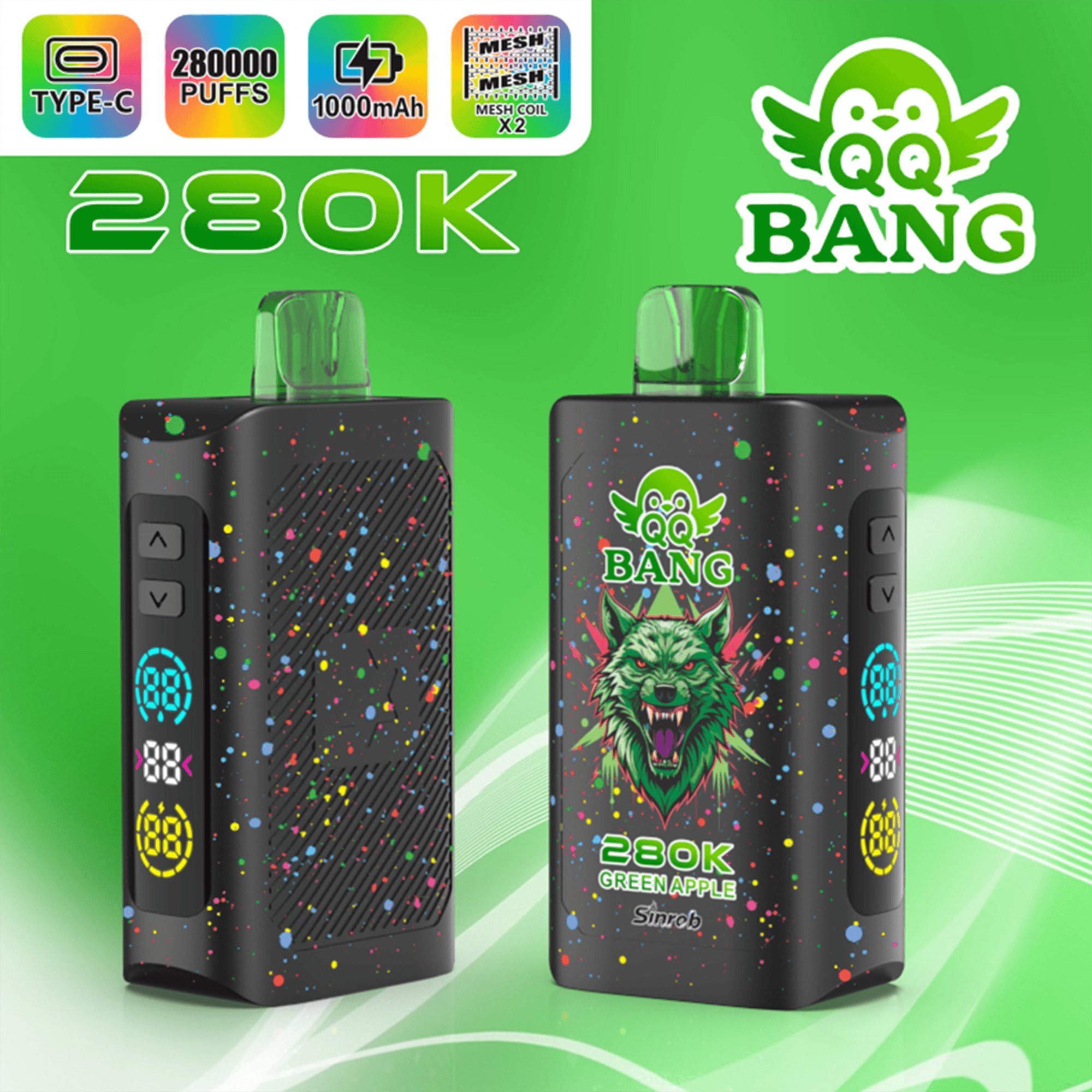 bang-qq-bang-280k-einweg-vape-pure-flavor-type-c image 5