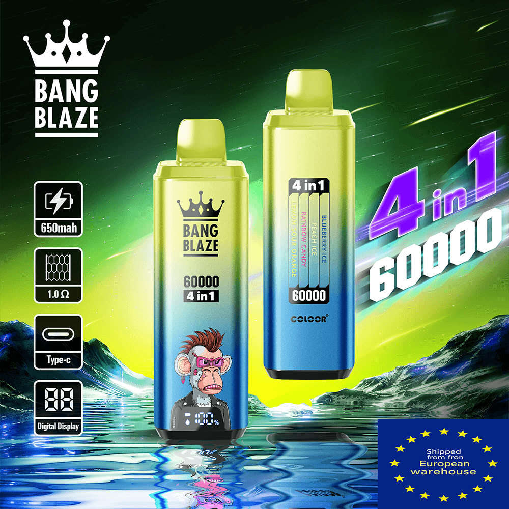 bang-blaze-60k-4in1-einweg-vape-4-aromen-display image 2