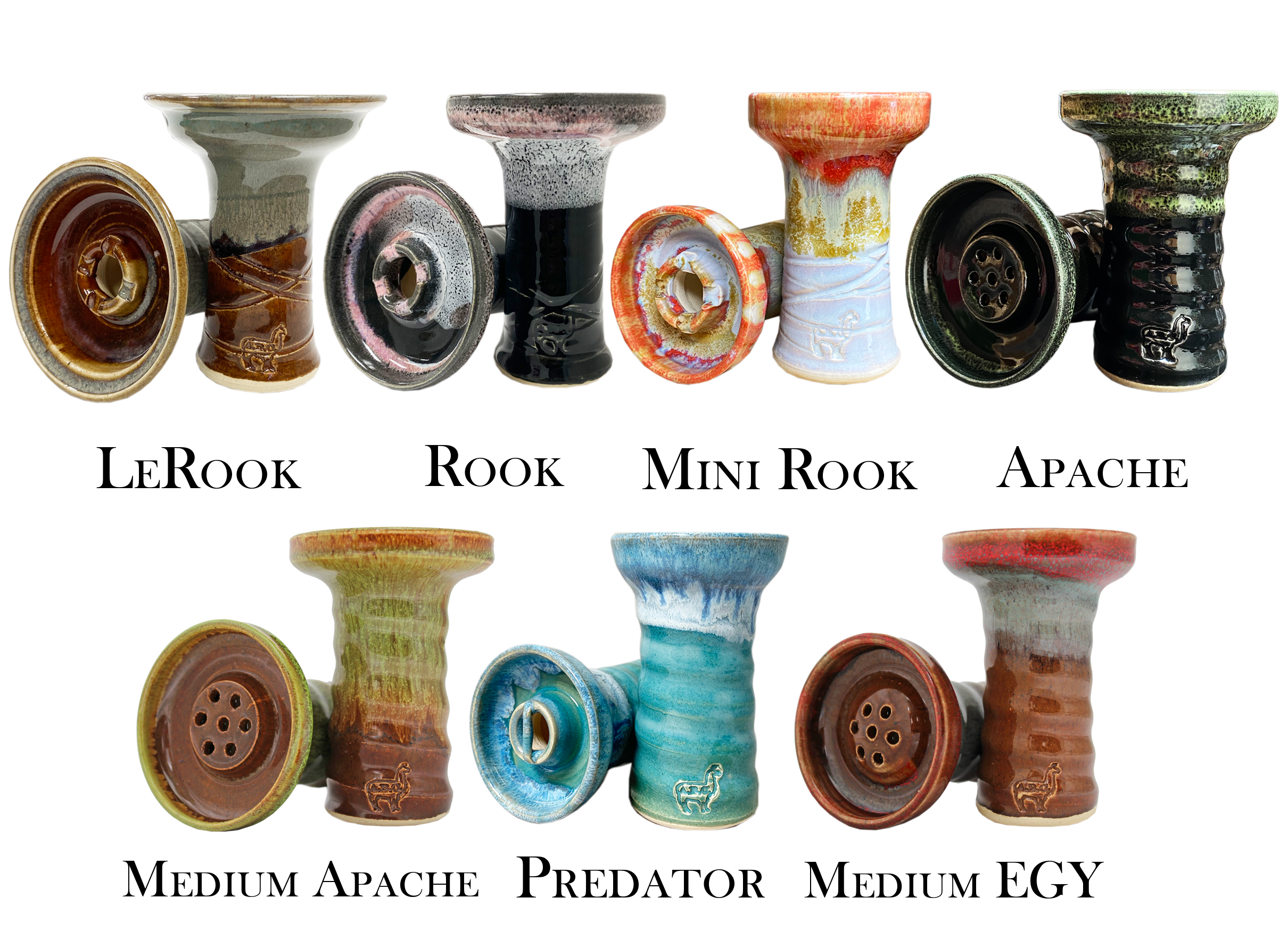 alpaca-sampler-kopf-set-7x-rook-predator-apache-egy image 1