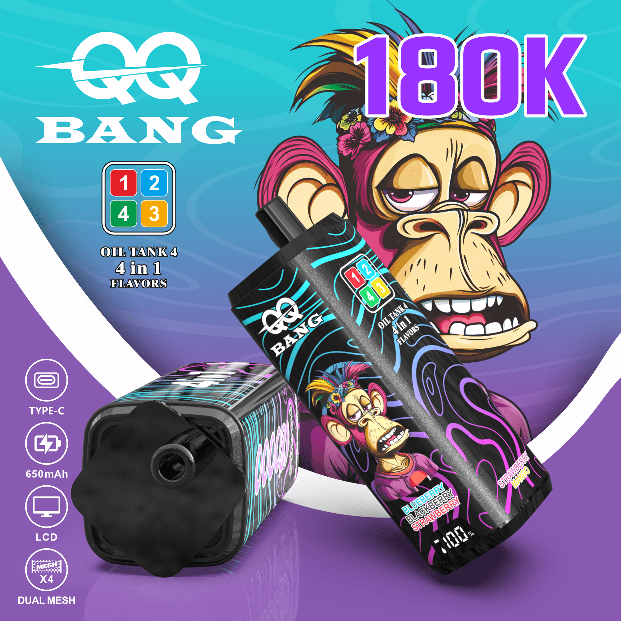 qq-bang-180k-4-in-1-einweg-vape-180-000-z-ge-type-c image 3