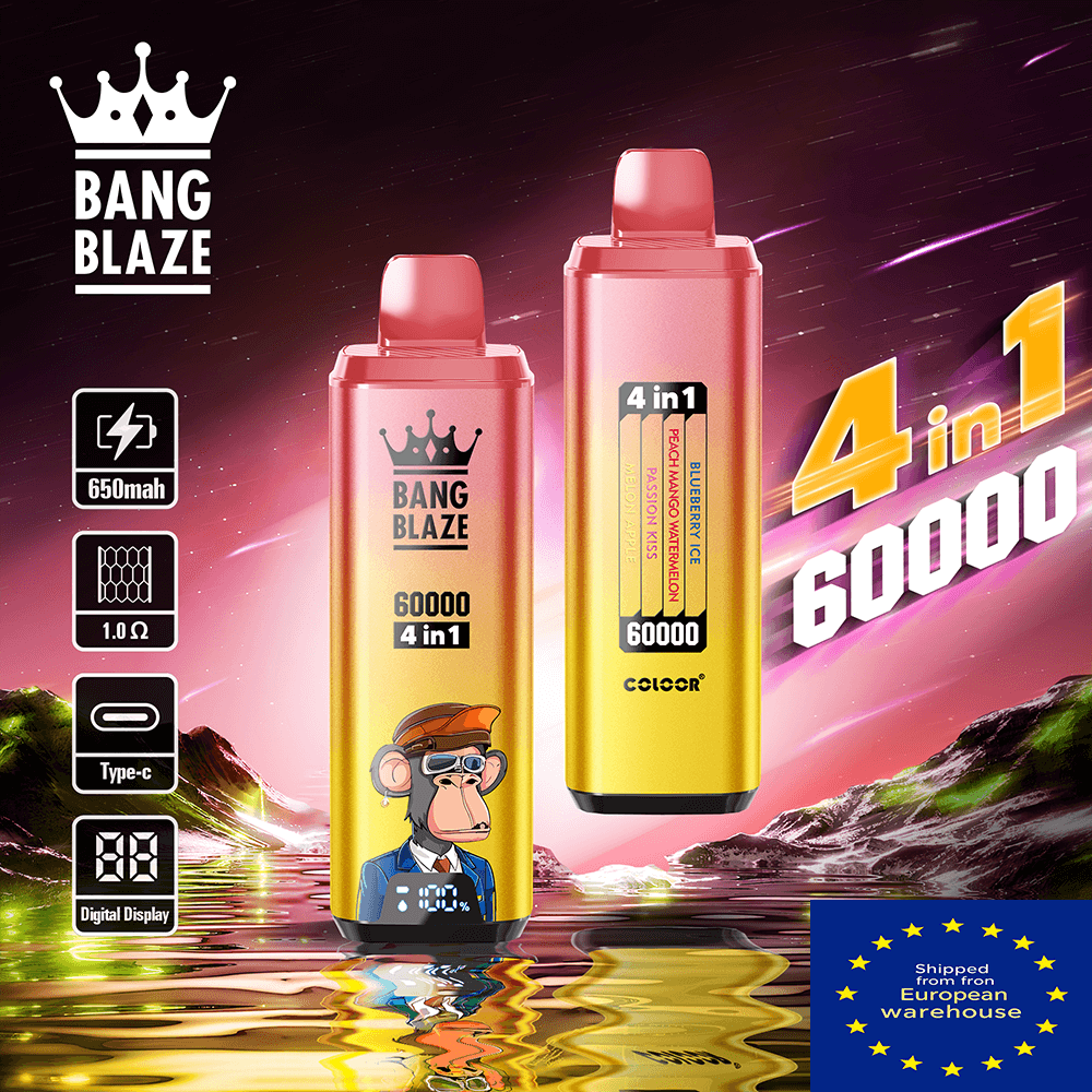 bang-blaze-60k-4in1-einweg-vape-4-aromen-display image 3