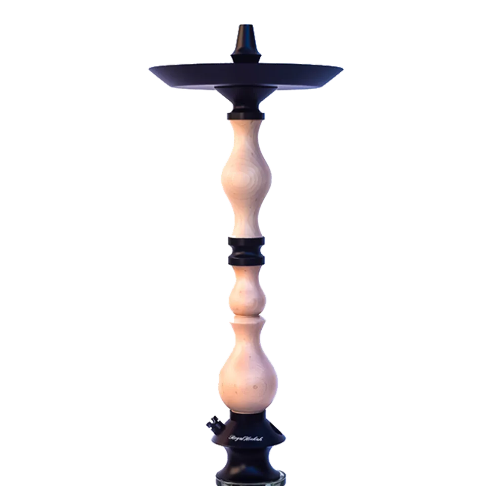 regal-hookah-king-pine-wood-shisha-gro-2-bowls image 1