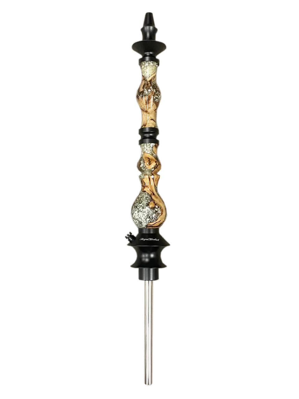 regal-king-winewood-copper-silver-flake-shisha image 1