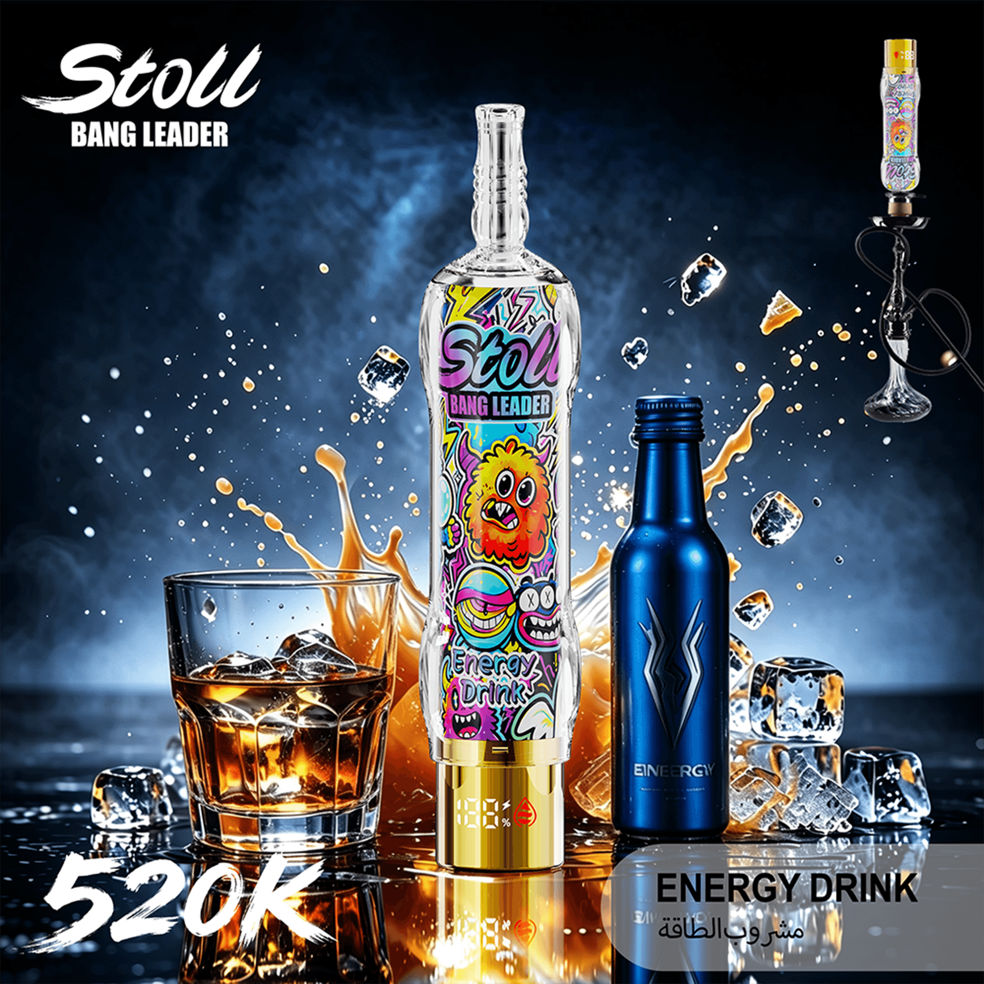 bang-vape-bang-leader-stoll-520k-dtl-einweg-vape-mesh-coil image 5
